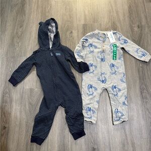 Carters Baby Boy Set Of Two One Piece Sets